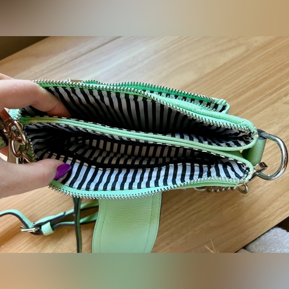 Charming Charlie Turquoise Crossbody Bag - Picture 6 of 14